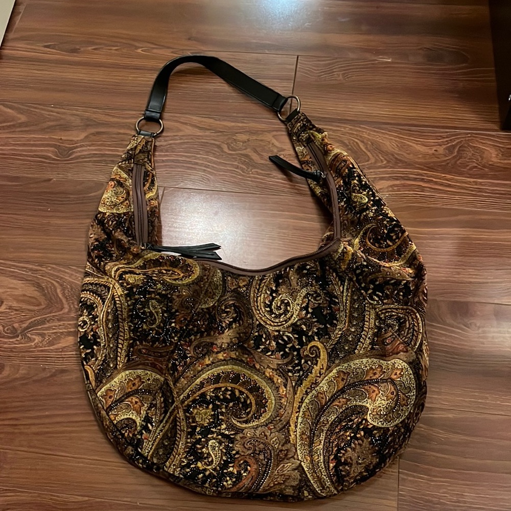Paisley hippie boho bag